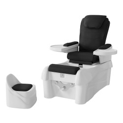 Sillón de pedicura SPA Omega de 2 motores negro